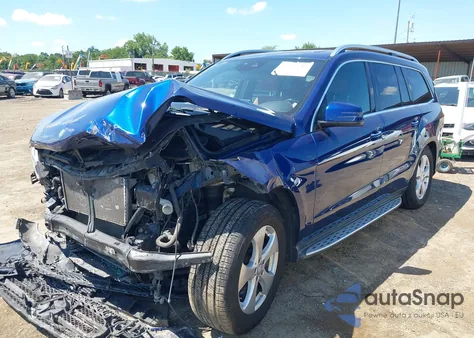 2017 Mercedes-Benz Gls 450 4Matic из США, поврежденный, VIN 4JGDF6EE6HA834847